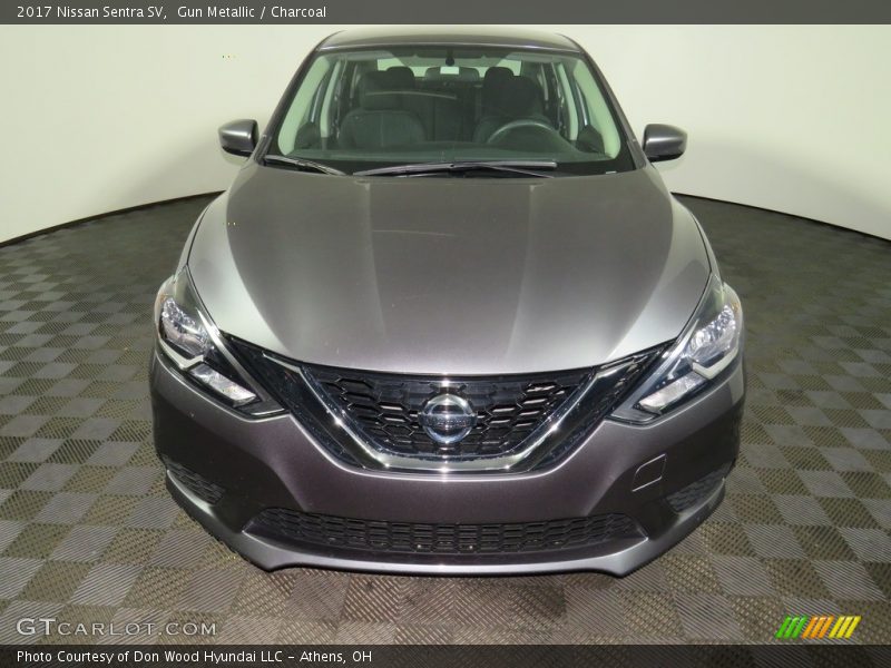 Gun Metallic / Charcoal 2017 Nissan Sentra SV