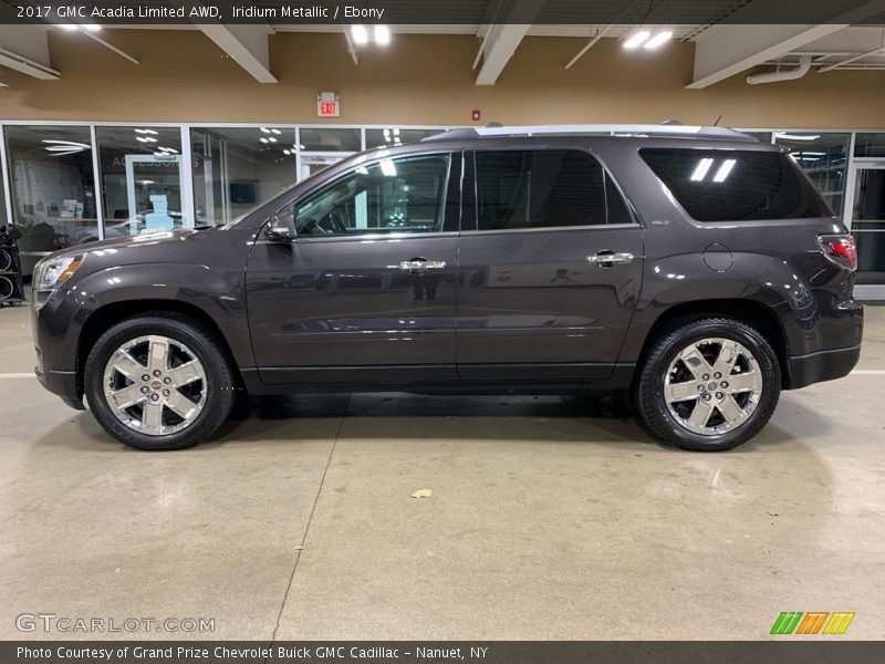 Iridium Metallic / Ebony 2017 GMC Acadia Limited AWD