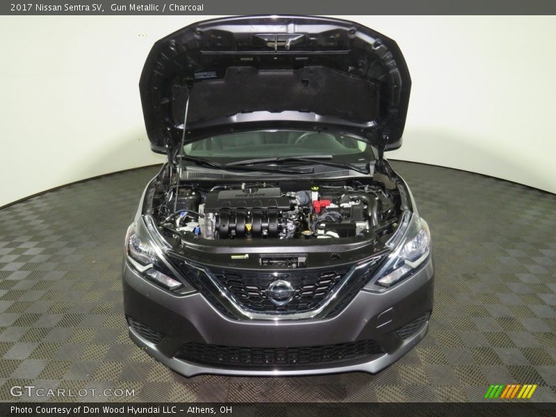 Gun Metallic / Charcoal 2017 Nissan Sentra SV