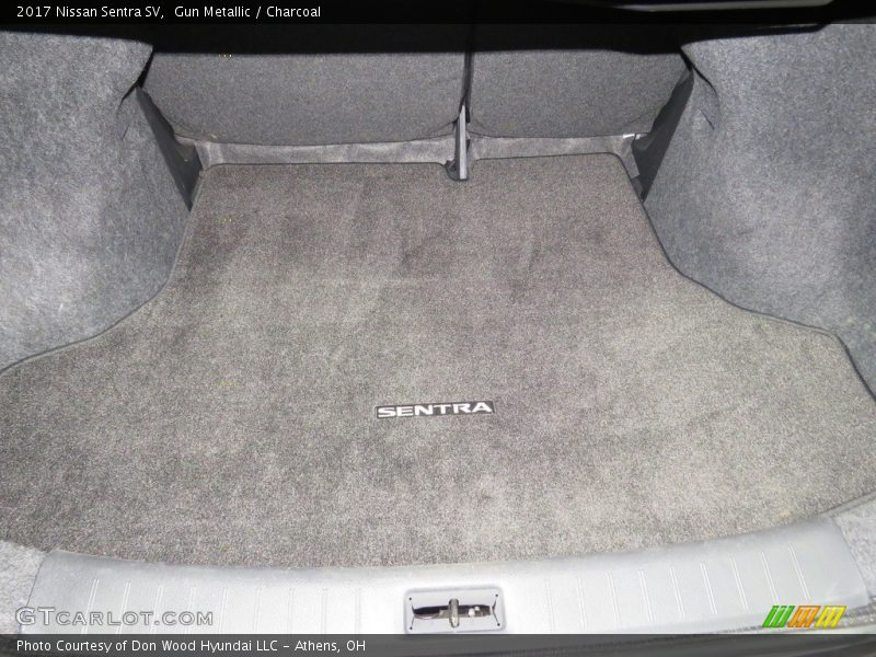Gun Metallic / Charcoal 2017 Nissan Sentra SV