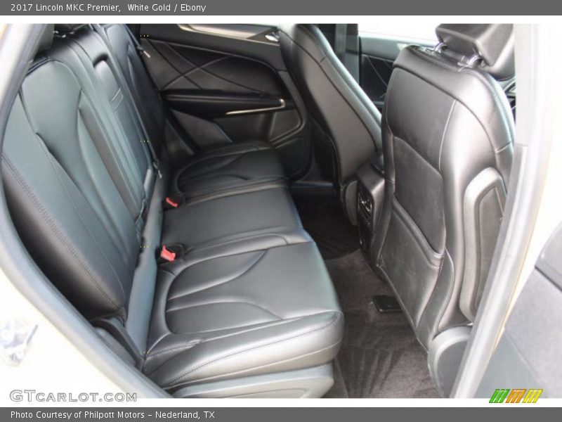 White Gold / Ebony 2017 Lincoln MKC Premier