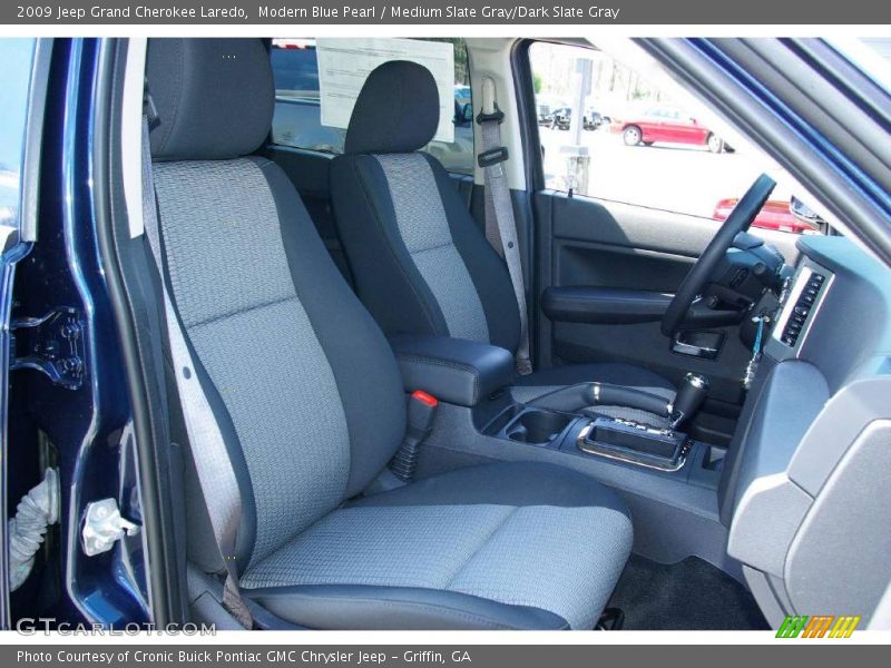 Modern Blue Pearl / Medium Slate Gray/Dark Slate Gray 2009 Jeep Grand Cherokee Laredo
