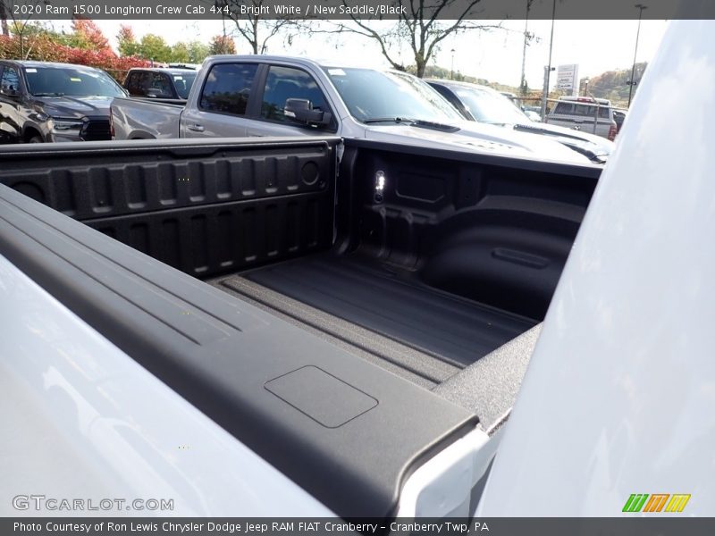 Bright White / New Saddle/Black 2020 Ram 1500 Longhorn Crew Cab 4x4