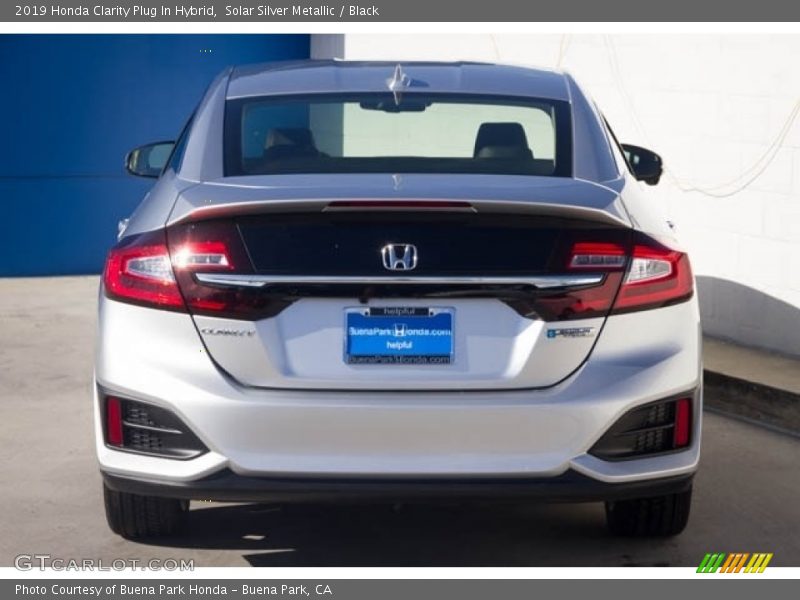 Solar Silver Metallic / Black 2019 Honda Clarity Plug In Hybrid
