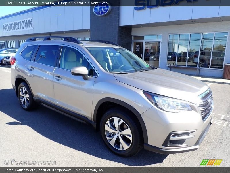 Tungsten Metallic / Warm Ivory 2020 Subaru Ascent Premium