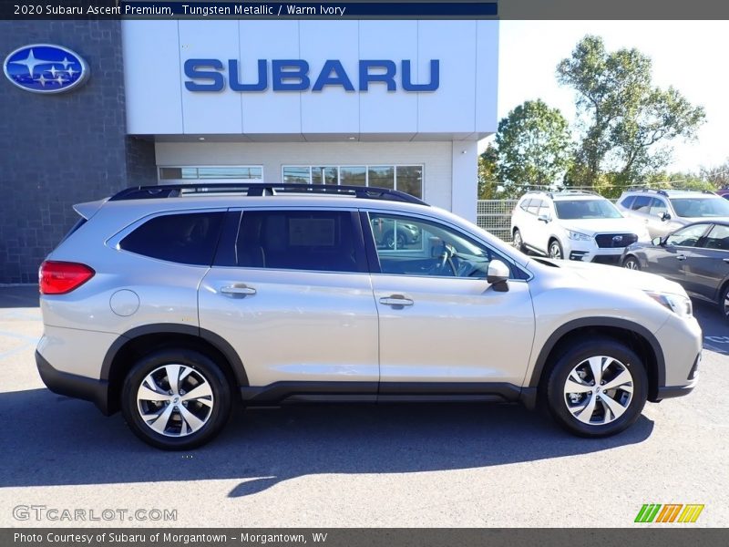 Tungsten Metallic / Warm Ivory 2020 Subaru Ascent Premium