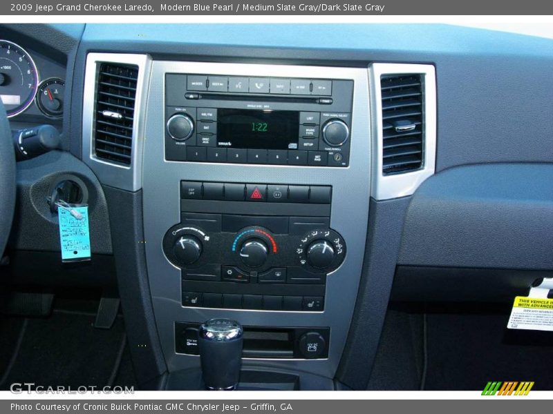Modern Blue Pearl / Medium Slate Gray/Dark Slate Gray 2009 Jeep Grand Cherokee Laredo