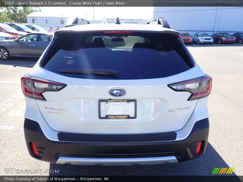 Crystal White Pearl / Slate Black 2020 Subaru Outback 2.5i Limited