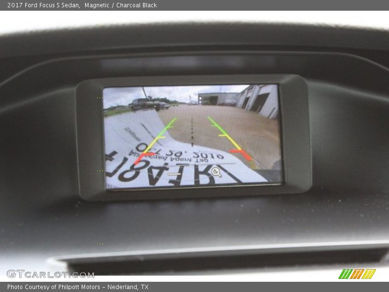 Magnetic / Charcoal Black 2017 Ford Focus S Sedan