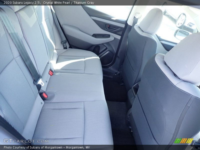 Crystal White Pearl / Titanium Gray 2020 Subaru Legacy 2.5i