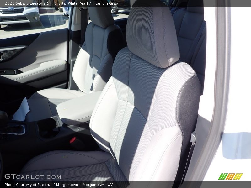 Crystal White Pearl / Titanium Gray 2020 Subaru Legacy 2.5i
