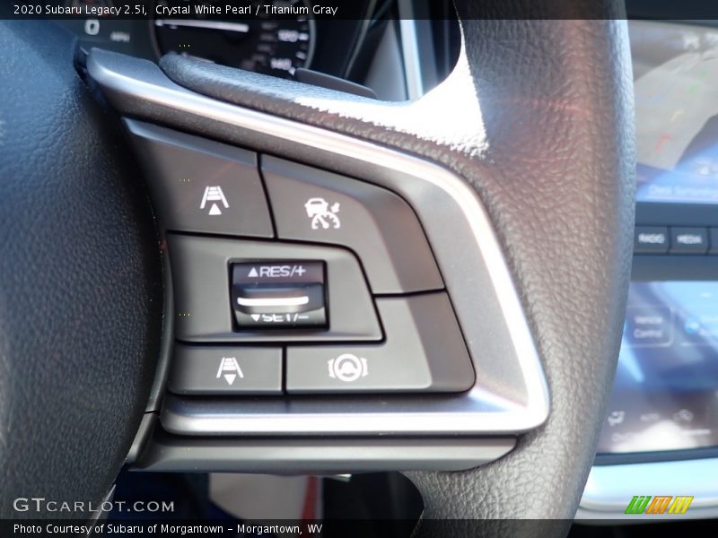 Crystal White Pearl / Titanium Gray 2020 Subaru Legacy 2.5i