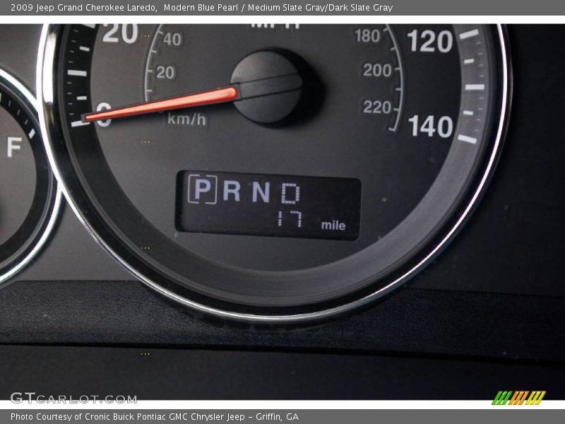 Modern Blue Pearl / Medium Slate Gray/Dark Slate Gray 2009 Jeep Grand Cherokee Laredo