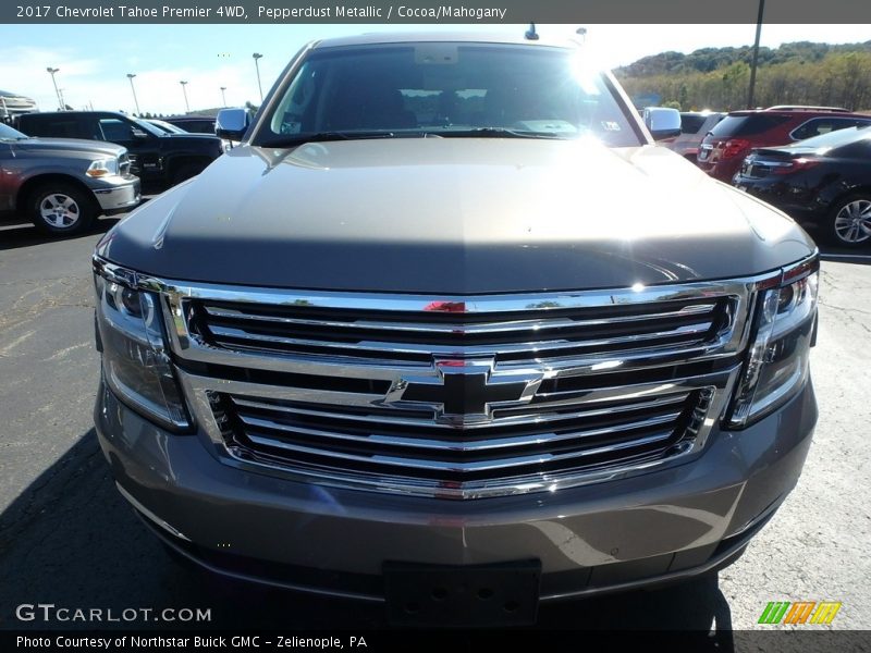 Pepperdust Metallic / Cocoa/Mahogany 2017 Chevrolet Tahoe Premier 4WD