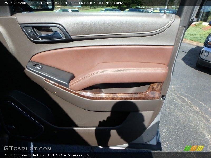 Pepperdust Metallic / Cocoa/Mahogany 2017 Chevrolet Tahoe Premier 4WD
