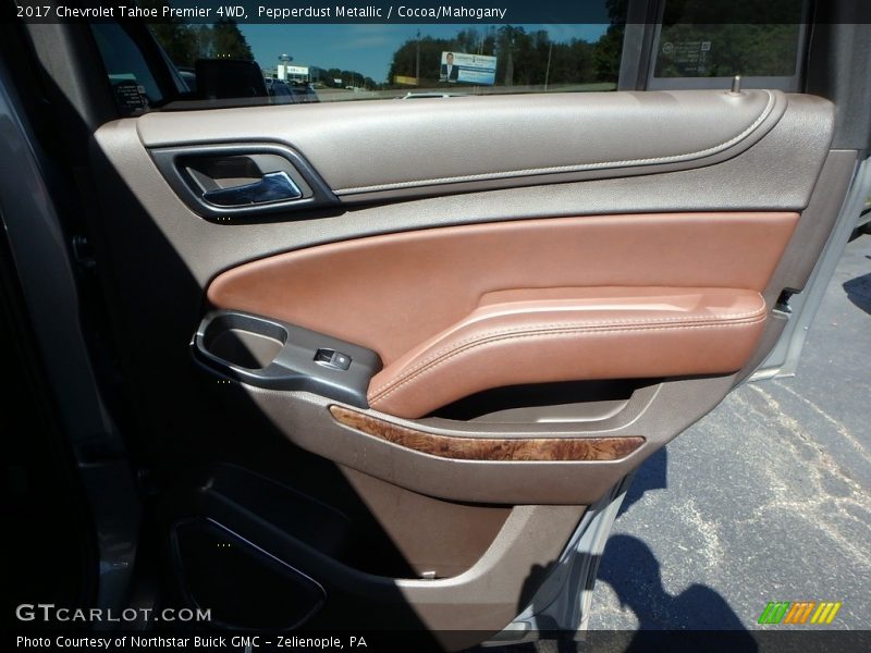 Pepperdust Metallic / Cocoa/Mahogany 2017 Chevrolet Tahoe Premier 4WD