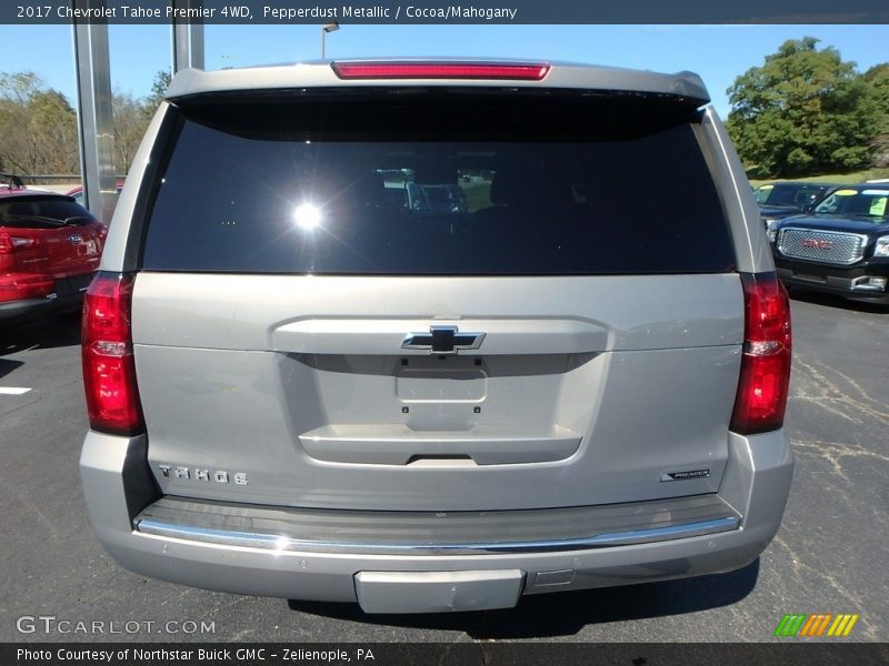 Pepperdust Metallic / Cocoa/Mahogany 2017 Chevrolet Tahoe Premier 4WD