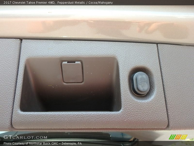 Pepperdust Metallic / Cocoa/Mahogany 2017 Chevrolet Tahoe Premier 4WD
