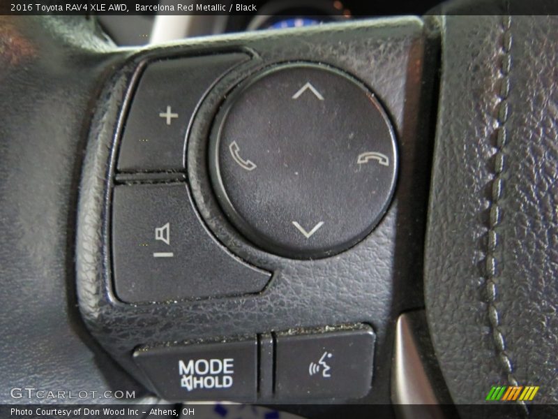 Barcelona Red Metallic / Black 2016 Toyota RAV4 XLE AWD