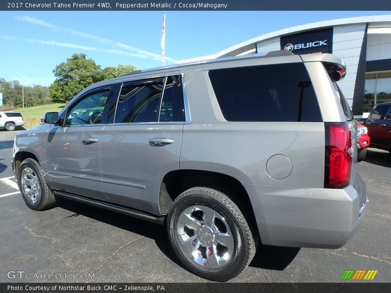 Pepperdust Metallic / Cocoa/Mahogany 2017 Chevrolet Tahoe Premier 4WD