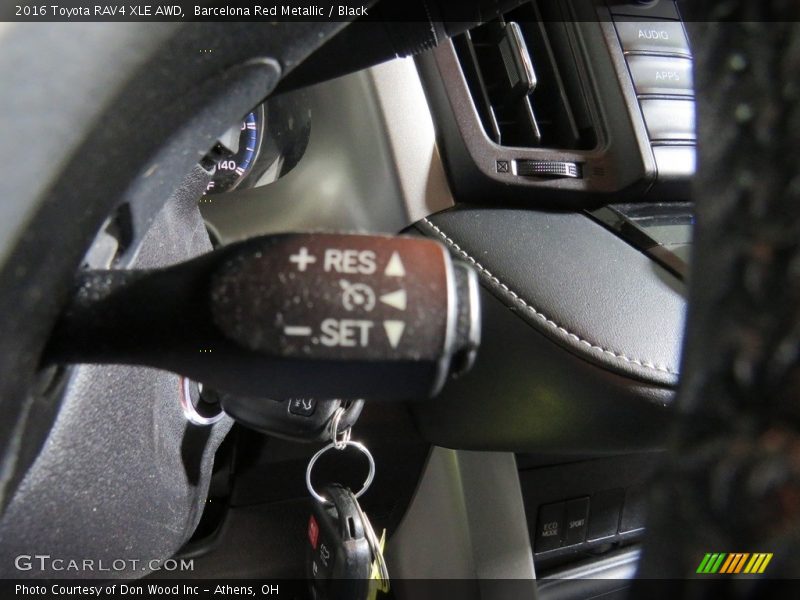 Barcelona Red Metallic / Black 2016 Toyota RAV4 XLE AWD