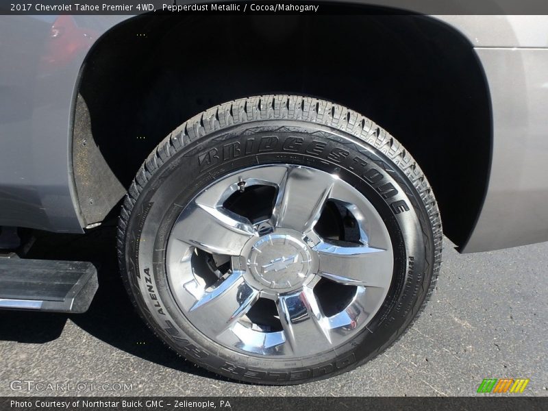 Pepperdust Metallic / Cocoa/Mahogany 2017 Chevrolet Tahoe Premier 4WD