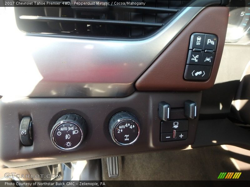 Pepperdust Metallic / Cocoa/Mahogany 2017 Chevrolet Tahoe Premier 4WD