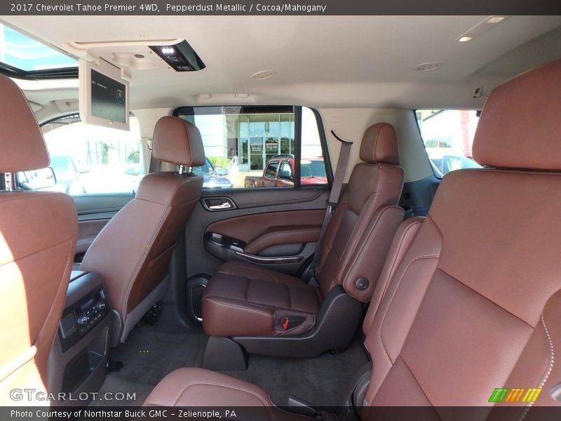 Pepperdust Metallic / Cocoa/Mahogany 2017 Chevrolet Tahoe Premier 4WD