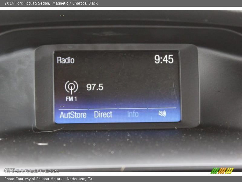 Magnetic / Charcoal Black 2016 Ford Focus S Sedan
