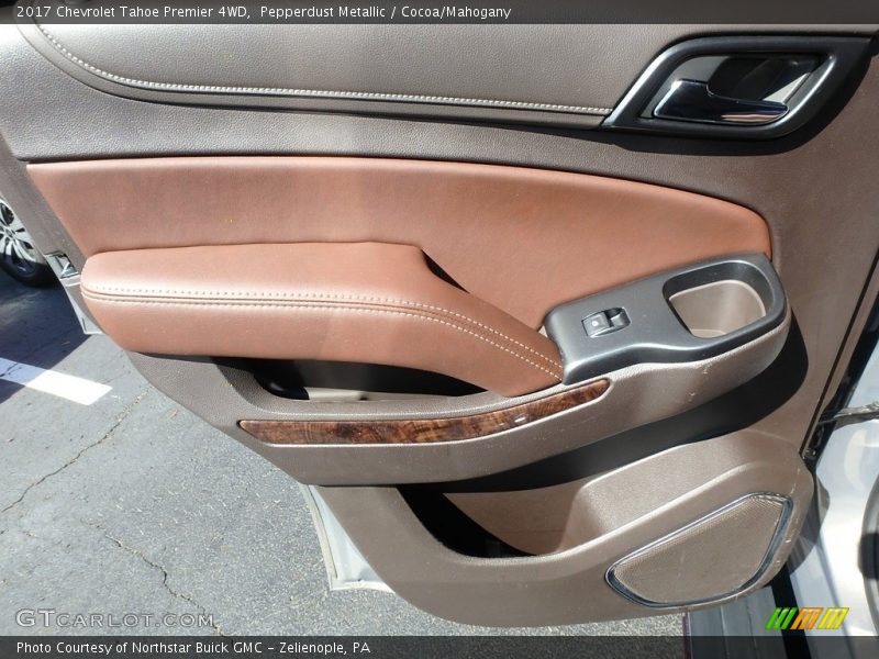 Pepperdust Metallic / Cocoa/Mahogany 2017 Chevrolet Tahoe Premier 4WD