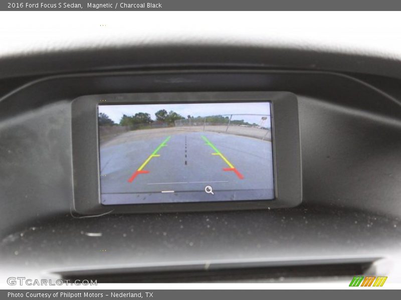 Magnetic / Charcoal Black 2016 Ford Focus S Sedan