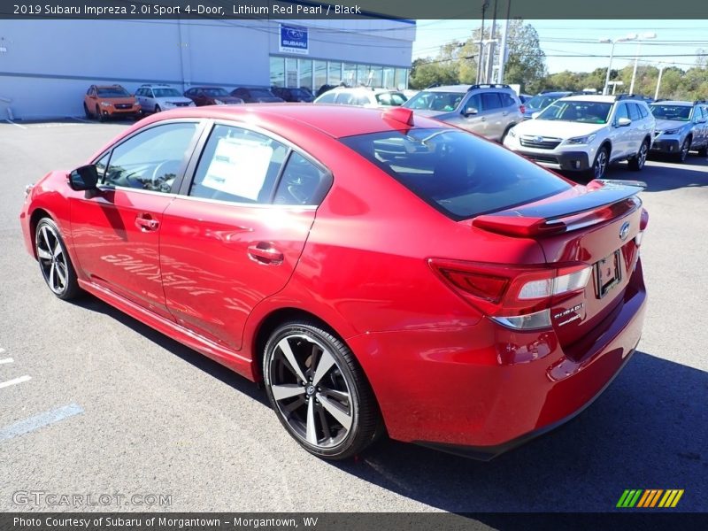 Lithium Red Pearl / Black 2019 Subaru Impreza 2.0i Sport 4-Door