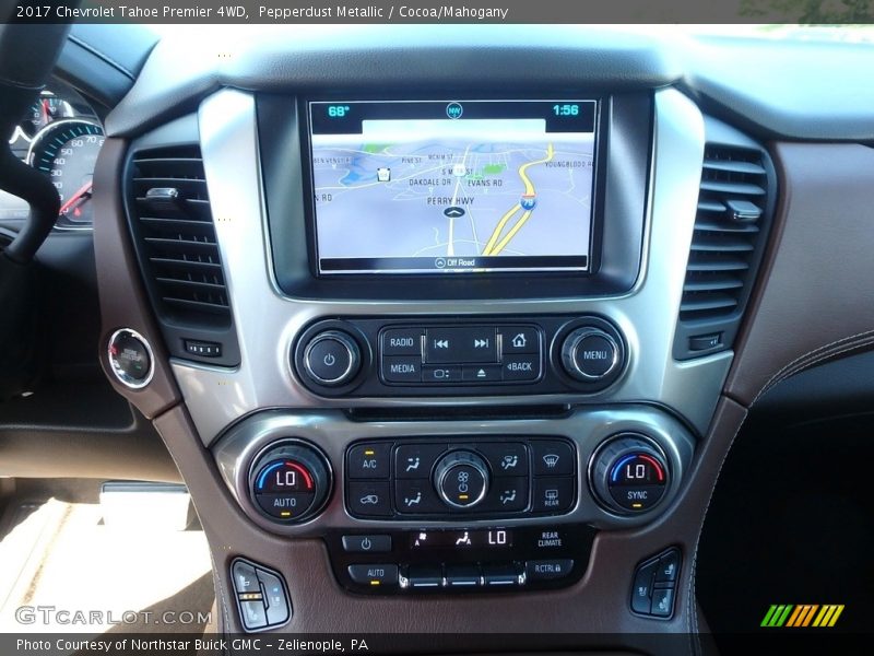 Pepperdust Metallic / Cocoa/Mahogany 2017 Chevrolet Tahoe Premier 4WD
