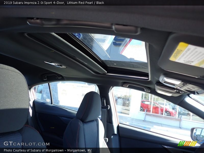 Lithium Red Pearl / Black 2019 Subaru Impreza 2.0i Sport 4-Door