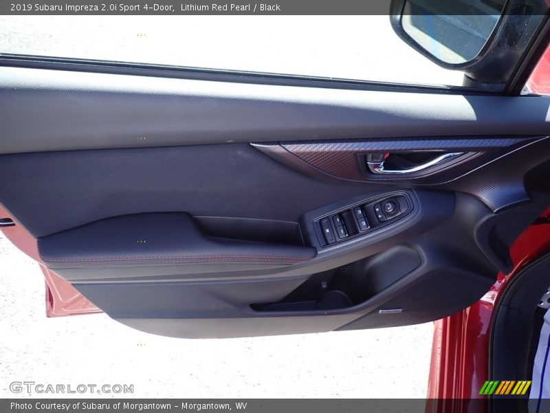 Lithium Red Pearl / Black 2019 Subaru Impreza 2.0i Sport 4-Door