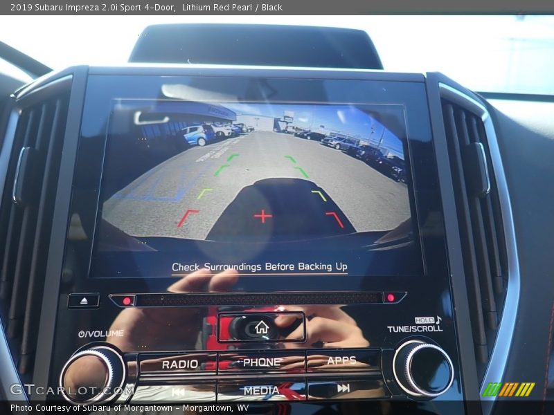 Lithium Red Pearl / Black 2019 Subaru Impreza 2.0i Sport 4-Door