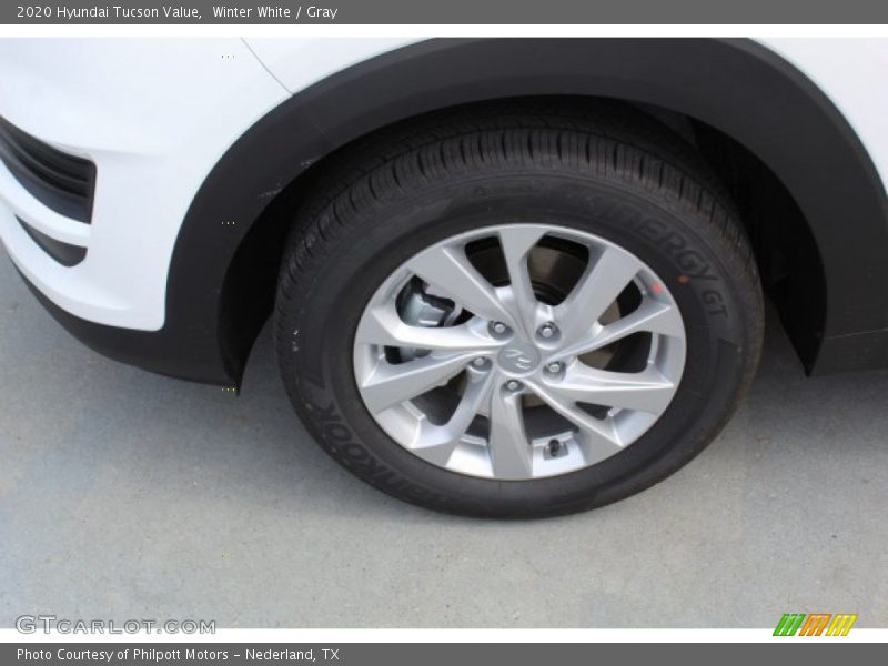 Winter White / Gray 2020 Hyundai Tucson Value