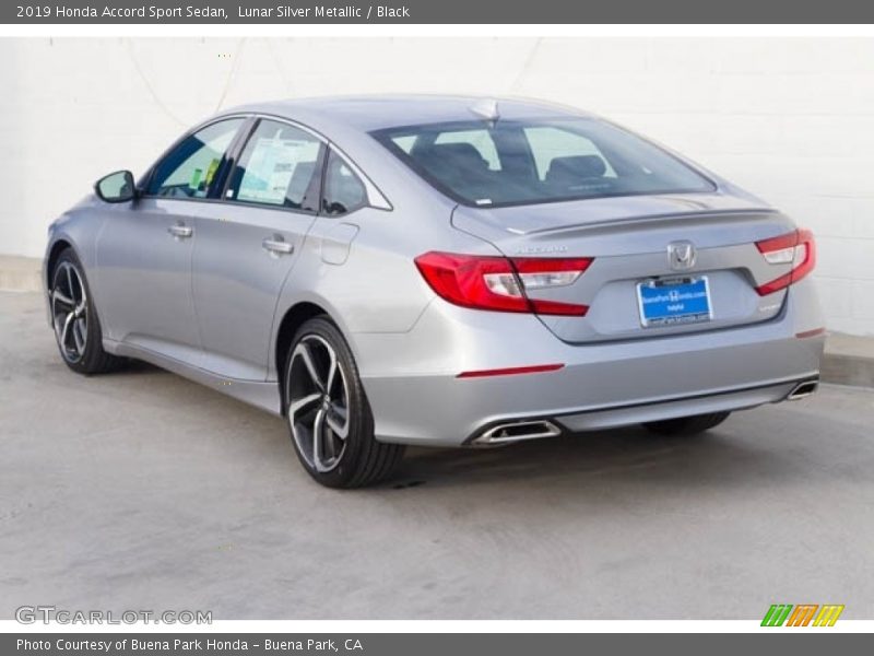 Lunar Silver Metallic / Black 2019 Honda Accord Sport Sedan