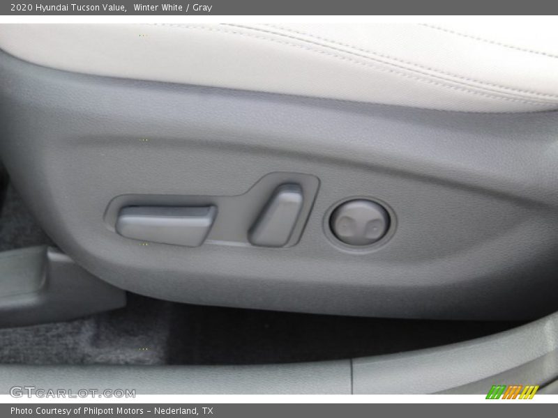 Winter White / Gray 2020 Hyundai Tucson Value