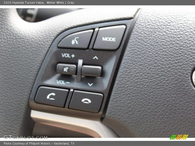 Winter White / Gray 2020 Hyundai Tucson Value
