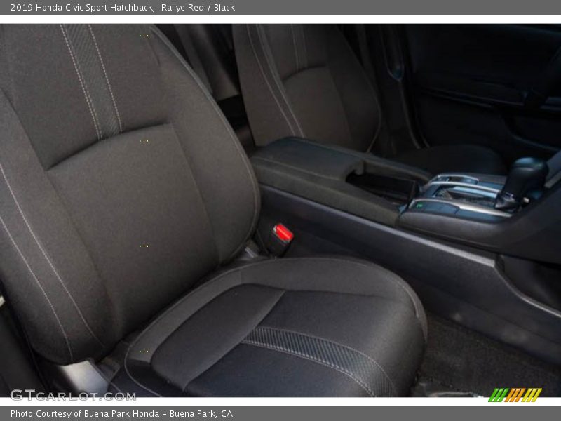 Rallye Red / Black 2019 Honda Civic Sport Hatchback