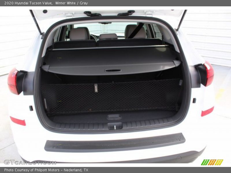 Winter White / Gray 2020 Hyundai Tucson Value