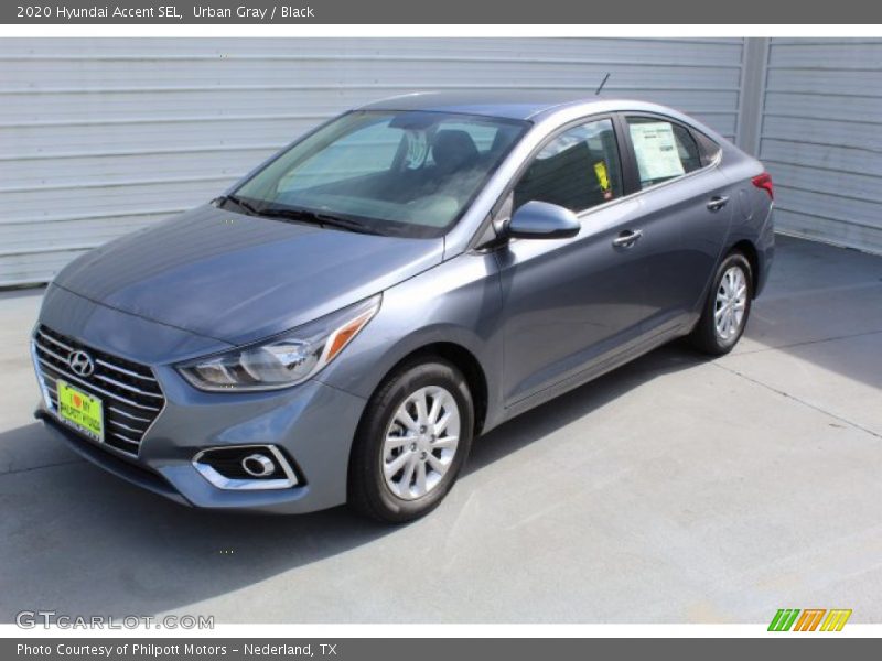 Urban Gray / Black 2020 Hyundai Accent SEL