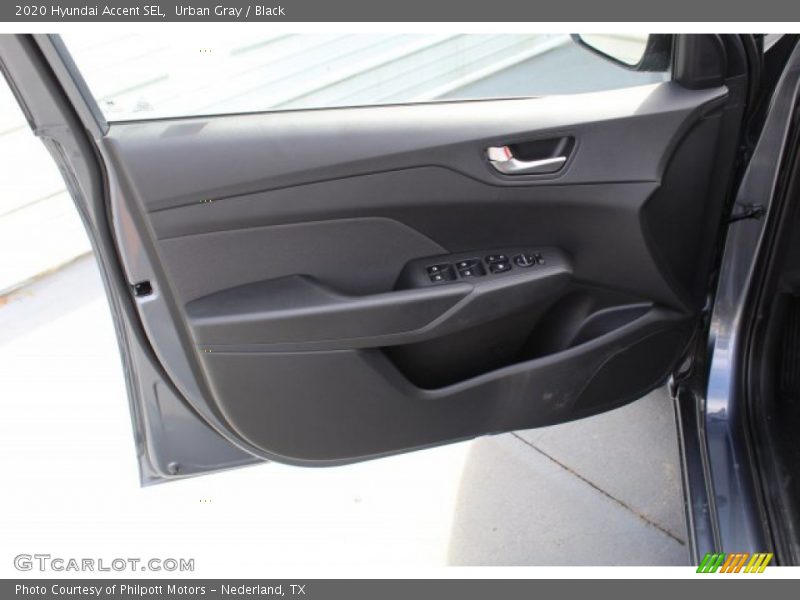 Urban Gray / Black 2020 Hyundai Accent SEL