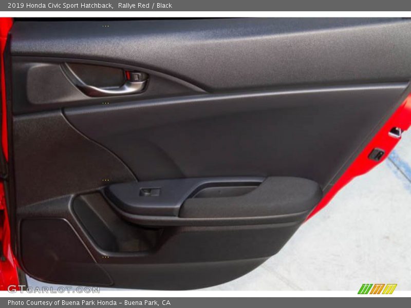 Rallye Red / Black 2019 Honda Civic Sport Hatchback