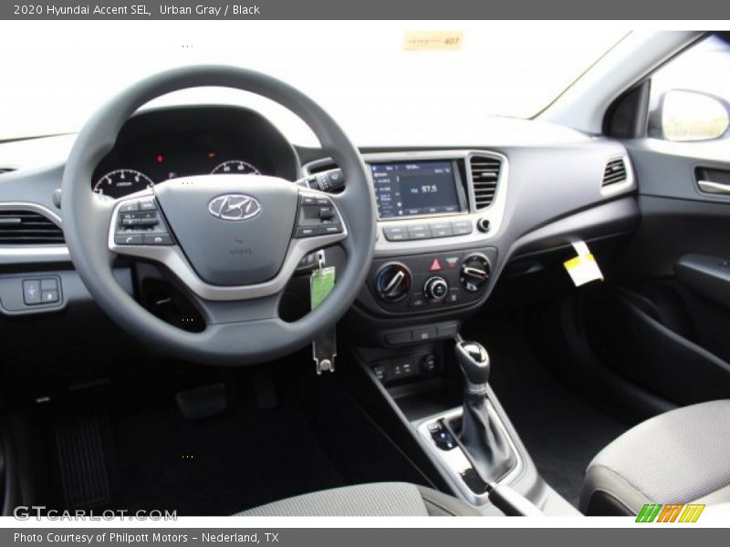 Urban Gray / Black 2020 Hyundai Accent SEL