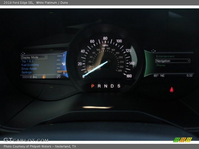 White Platinum / Dune 2019 Ford Edge SEL