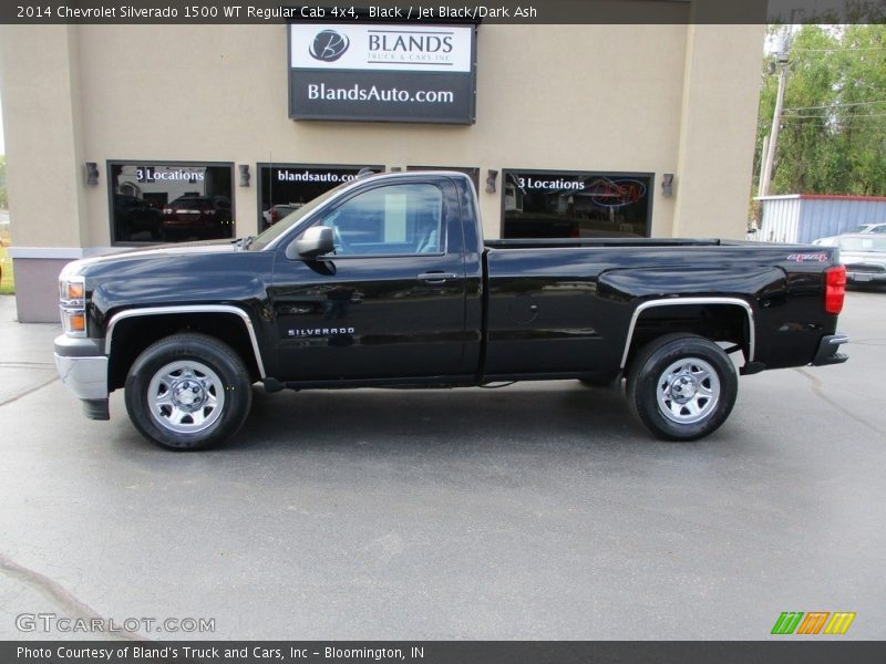 Black / Jet Black/Dark Ash 2014 Chevrolet Silverado 1500 WT Regular Cab 4x4