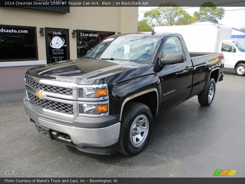 Black / Jet Black/Dark Ash 2014 Chevrolet Silverado 1500 WT Regular Cab 4x4