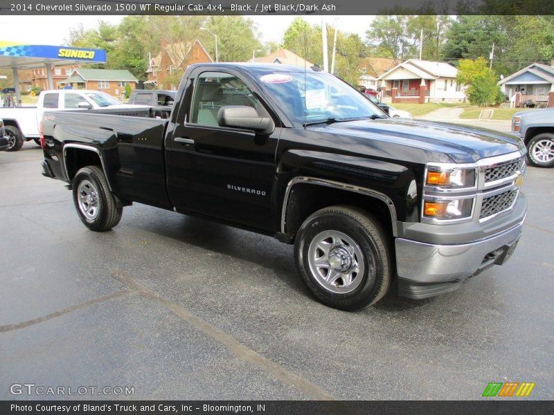 Black / Jet Black/Dark Ash 2014 Chevrolet Silverado 1500 WT Regular Cab 4x4
